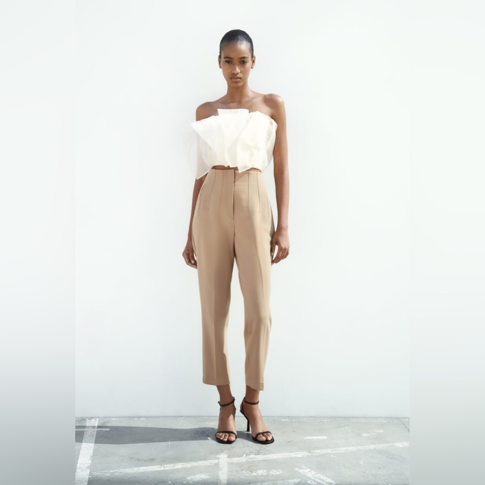 Zara High Waisted Pants - Picture 1 of 5